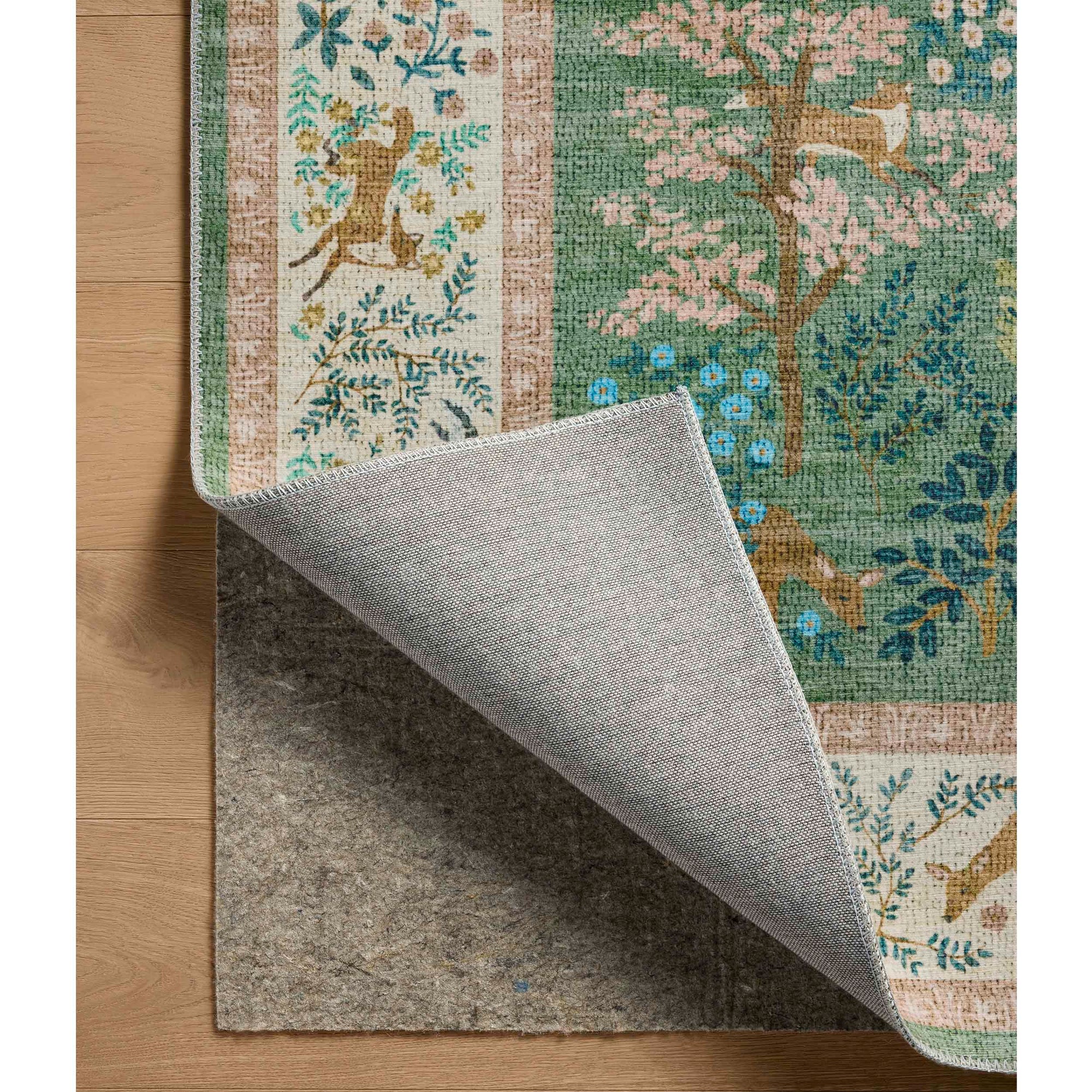 Rifle Paper Co. x Loloi Rug Canopy CNP-02, Sage/Blush – High Fashion Home