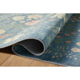 Rifle Paper Co. x Loloi Rug Cotswolds COT-01, Teal-Rugs-High Fashion Home