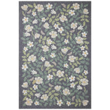 Rifle Paper Co. x Loloi Rug Cotswolds COT-02, Charcoal-Rugs-High Fashion Home