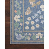 Rifle Paper Co. x Loloi Rug Cotswolds COT-03, Indigo-Rugs-High Fashion Home
