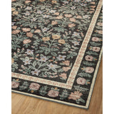 Rifle Paper Co. x Loloi Rug Eden EDE-02, Mughal Garden Black-Rugs-High Fashion Home