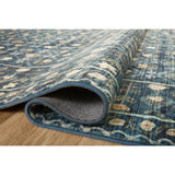 Rifle Paper Co. x Loloi Rug Eden EDE-03, Lattice Indigo-Rugs-High Fashion Home