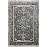 Rifle Paper Co. x Loloi Rug Fiore FIO-01, Charcoal/White-Rugs-High Fashion Home