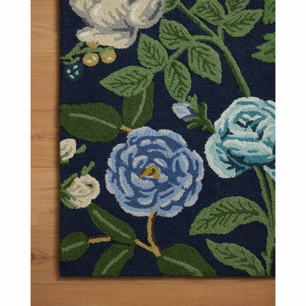Rifle Paper Co. x Loloi Rug Highgrove HIG-02, Navy – High Fashion Home