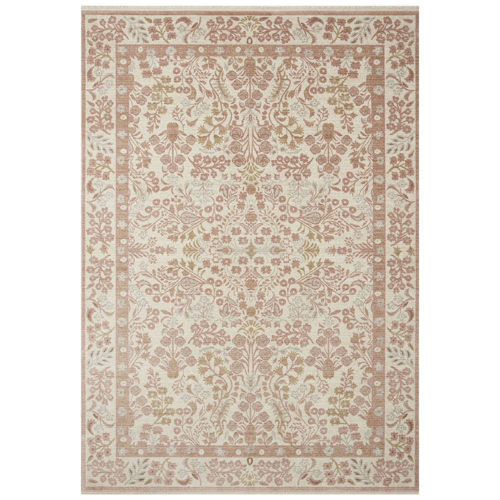 Rifle Paper Co. x Loloi Rug Holland HLD-02, Blush-Rugs-High Fashion Home