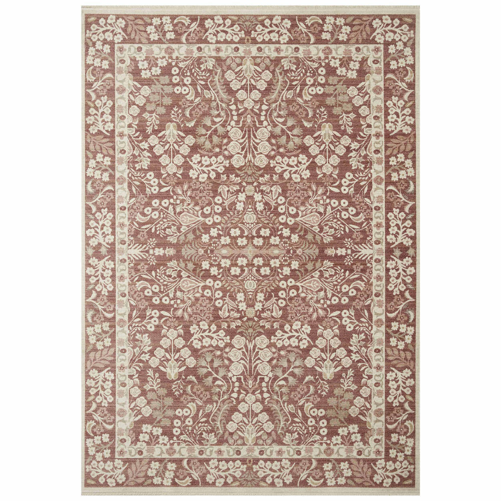 Rifle Paper Co. x Loloi Rug Holland HLD-02, Crimson-Rugs-High Fashion Home