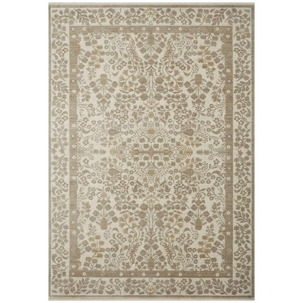 Rifle Paper Co. x Loloi Rug Holland HLD-02, Khaki-Rugs-High Fashion Home