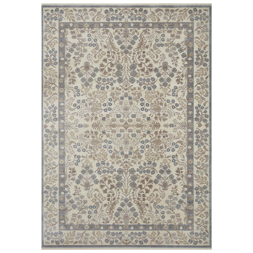 Rifle Paper Co. x Loloi Rug Holland HLD-02, Stone-Rugs-High Fashion Home