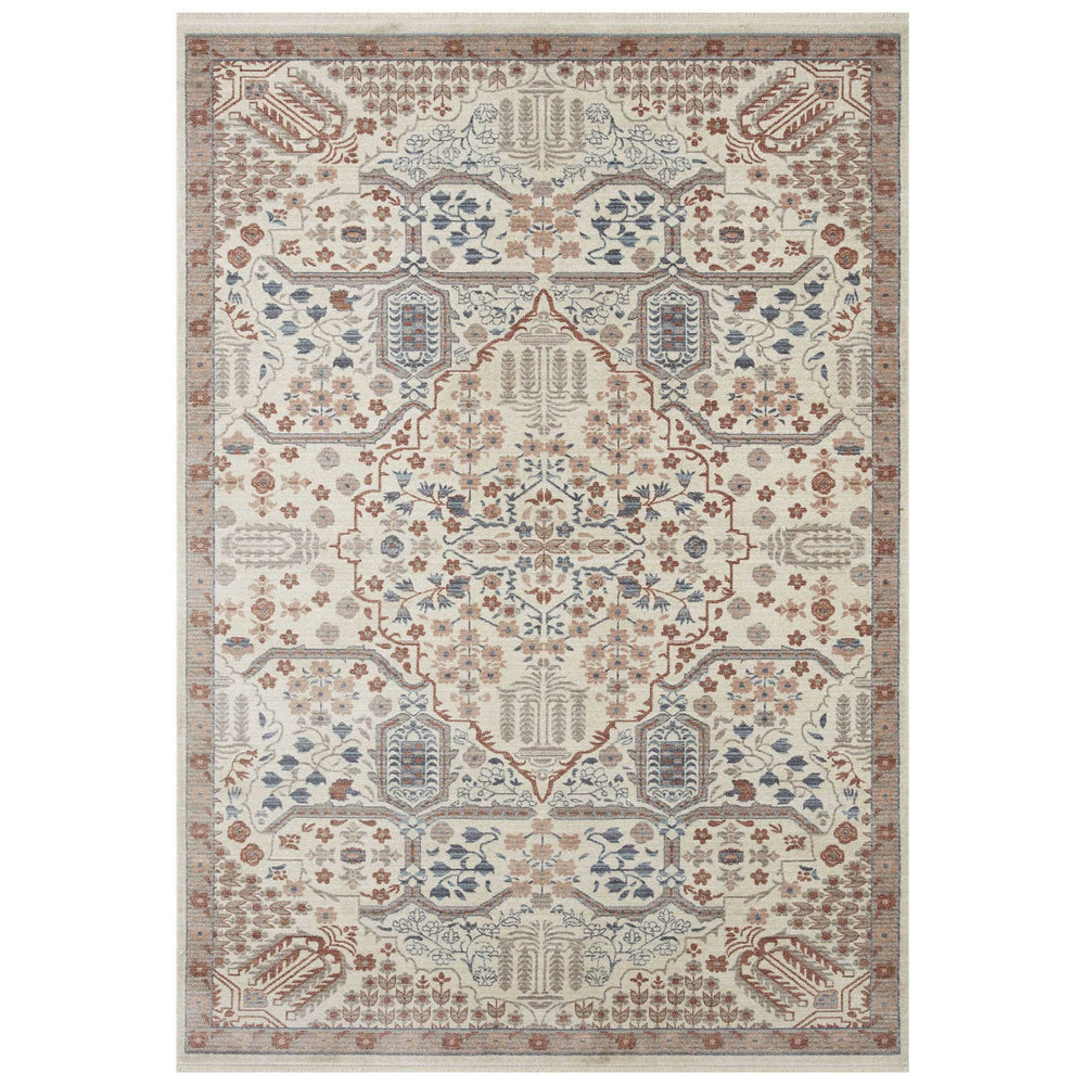 Rifle Paper Co. x Loloi Rug Holland HLD-03, Rust-Rugs-High Fashion Home