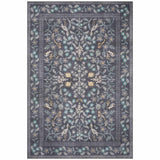 Rifle Paper Co. x Loloi Rug Maison MAO-01, Nightingale Black-Rugs-High Fashion Home