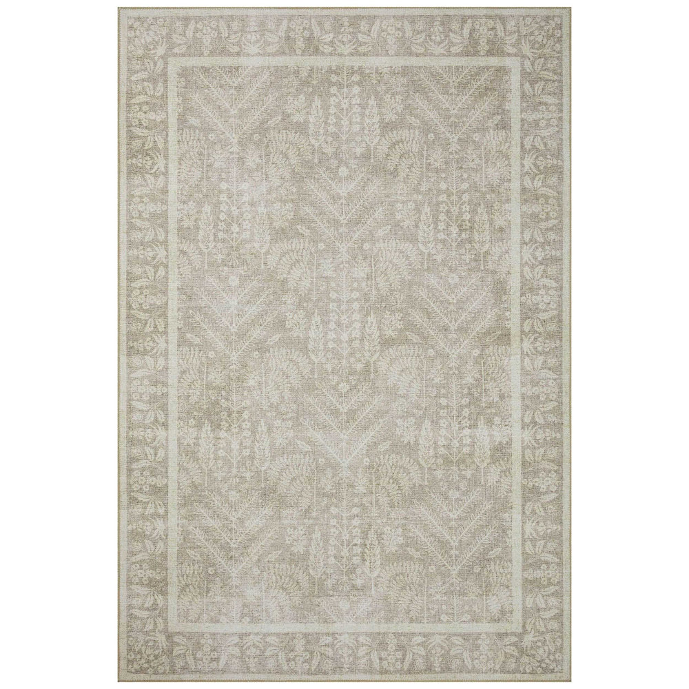 Rifle Paper Co. x Loloi Rug Maison MAO-02, Bough Natural-Rugs-High Fashion Home
