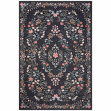 Rifle Paper Co. x Loloi Rug Maison MAO-04, Tuileries Black-Rugs-High Fashion Home