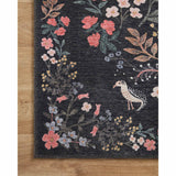 Rifle Paper Co. x Loloi Rug Maison MAO-04, Tuileries Black-Rugs-High Fashion Home