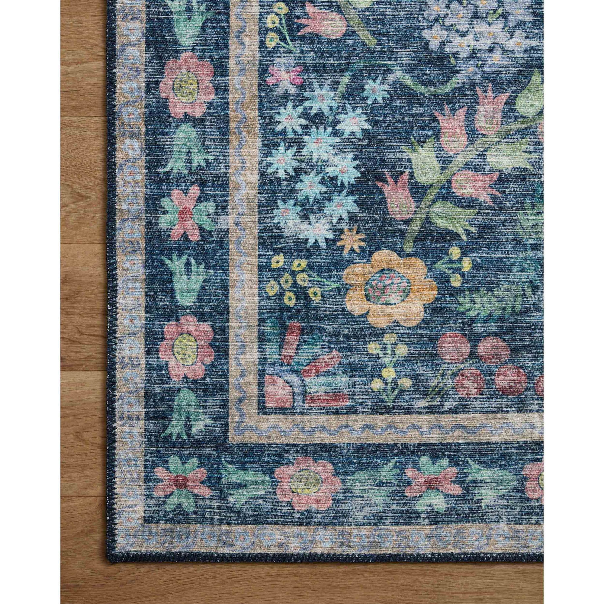 Rifle Paper Co. x Loloi Rug Maison MAO-06, Blue/Multi – High Fashion Home