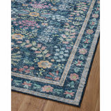 Rifle Paper Co. x Loloi Rug Maison MAO-06, Blue/Multi-Rugs-High Fashion Home