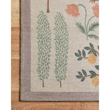 Rifle Paper Co. x Loloi Rug Menagerie MEN-01, Cream-Rugs-High Fashion Home