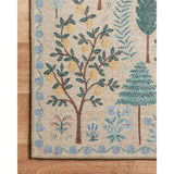 Rifle Paper Co. x Loloi Rug Menagerie MEN-02, Cream-Rugs-High Fashion Home