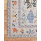 Rifle Paper Co. x Loloi Rug Menagerie MEN-03, Cream-Rugs-High Fashion Home