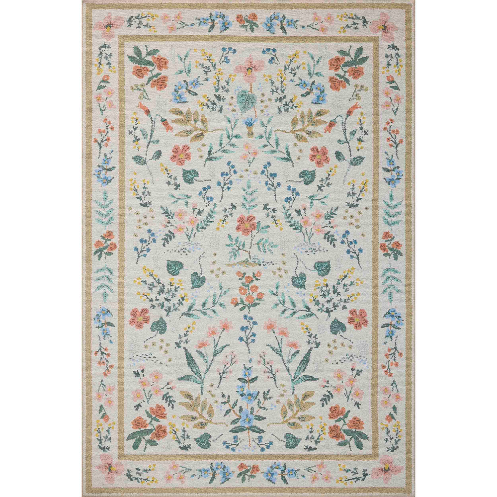 Rifle Paper Co. x Loloi Rug Wildwood, Cream