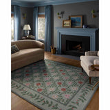 Rifle Paper Co. x Loloi Rug Wildwood, Green-Rugs1-High Fashion Home