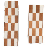 Right Angle Bookends, Ivory/Natural-Accessories-High Fashion Home