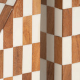 Right Angle Bookends, Ivory/Natural-Accessories-High Fashion Home