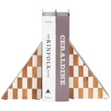 Right Angle Bookends, Ivory/Natural-Accessories-High Fashion Home