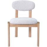 Rilou Dining Chair, White, Set of 2-Furniture - Dining-High Fashion Home