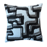 Rimini Maze Pillow, Brown