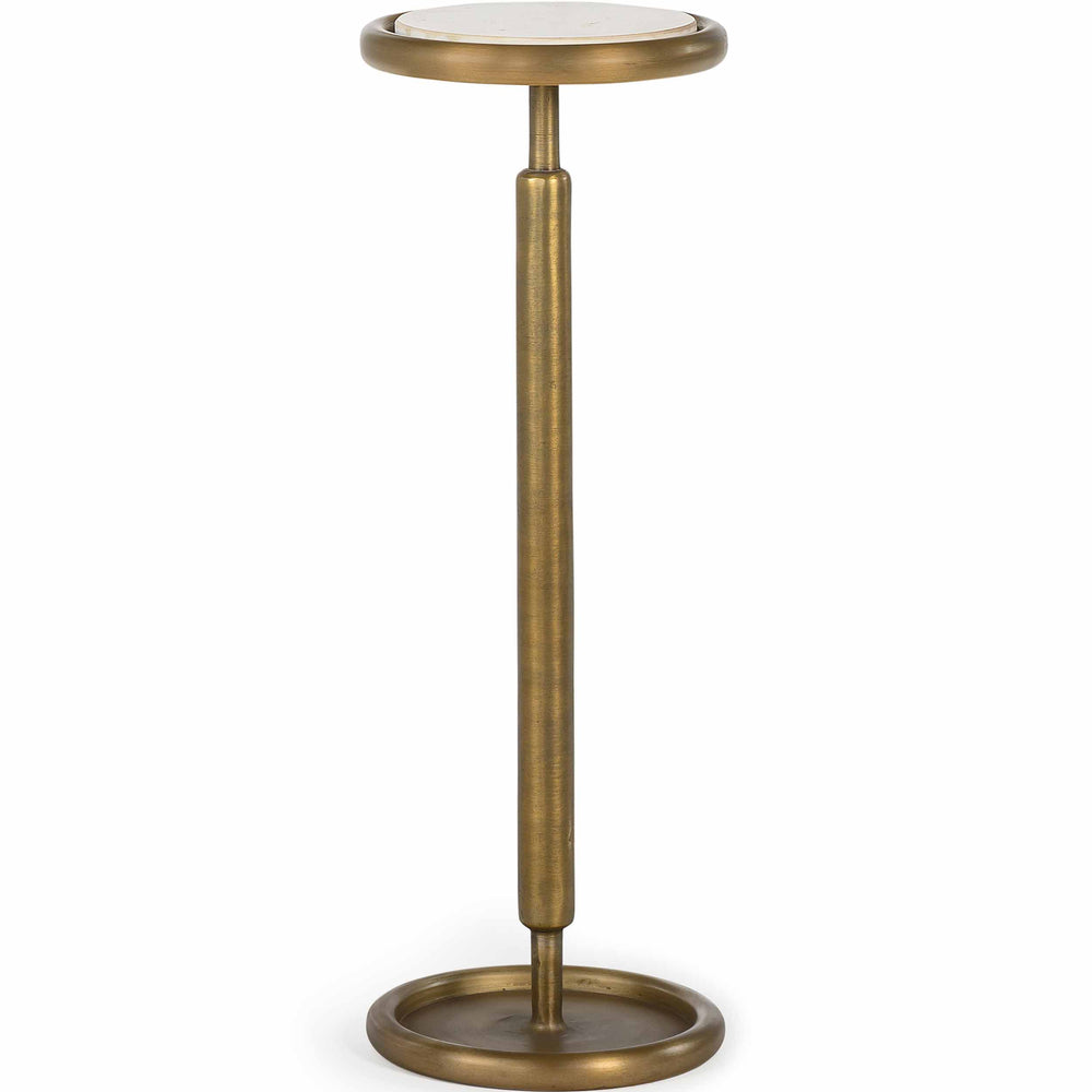 Ringo Drink Table, Brass