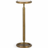 Ringo Drink Table, Brass