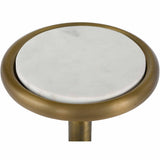 Ringo Drink Table, Brass