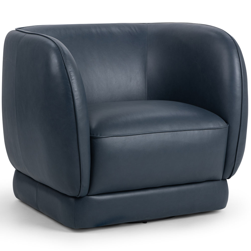 Rinner Accent Chair, Mystic Blue-Furniture - Chairs-High Fashion Home