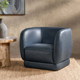 Rinner Accent Chair, Mystic Blue-Furniture - Chairs-High Fashion Home