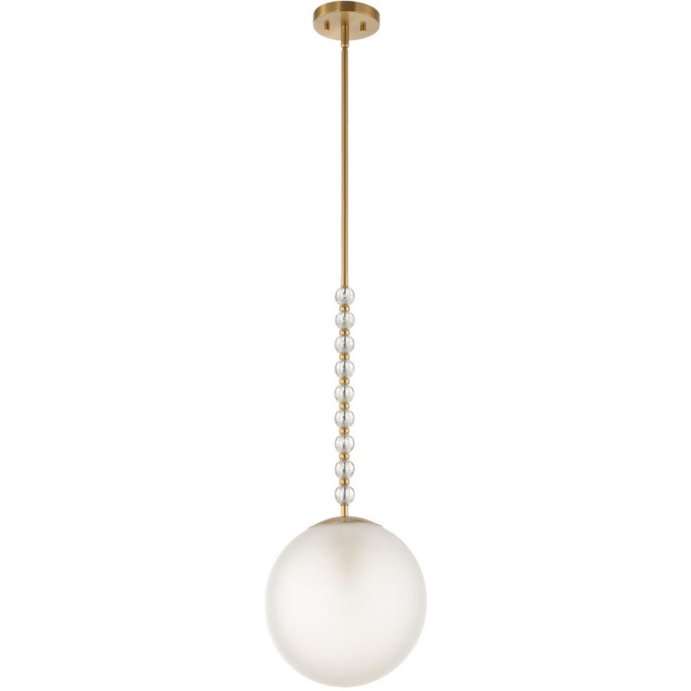 Ripple Pendant, Frosted-Lighting-High Fashion Home