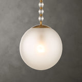 Ripple Pendant, Frosted-Lighting-High Fashion Home