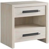River Rock 2 Drawer Nightstand, River Rock-Furniture - Bedroom-High Fashion Home
