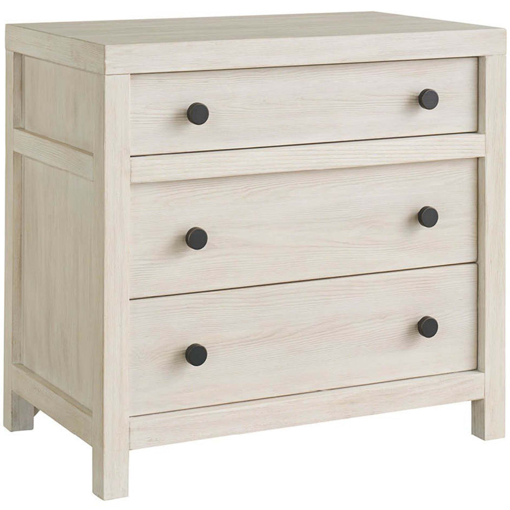 River Rock 3 Drawer Nightstand, River Rock-Furniture - Bedroom-High Fashion Home