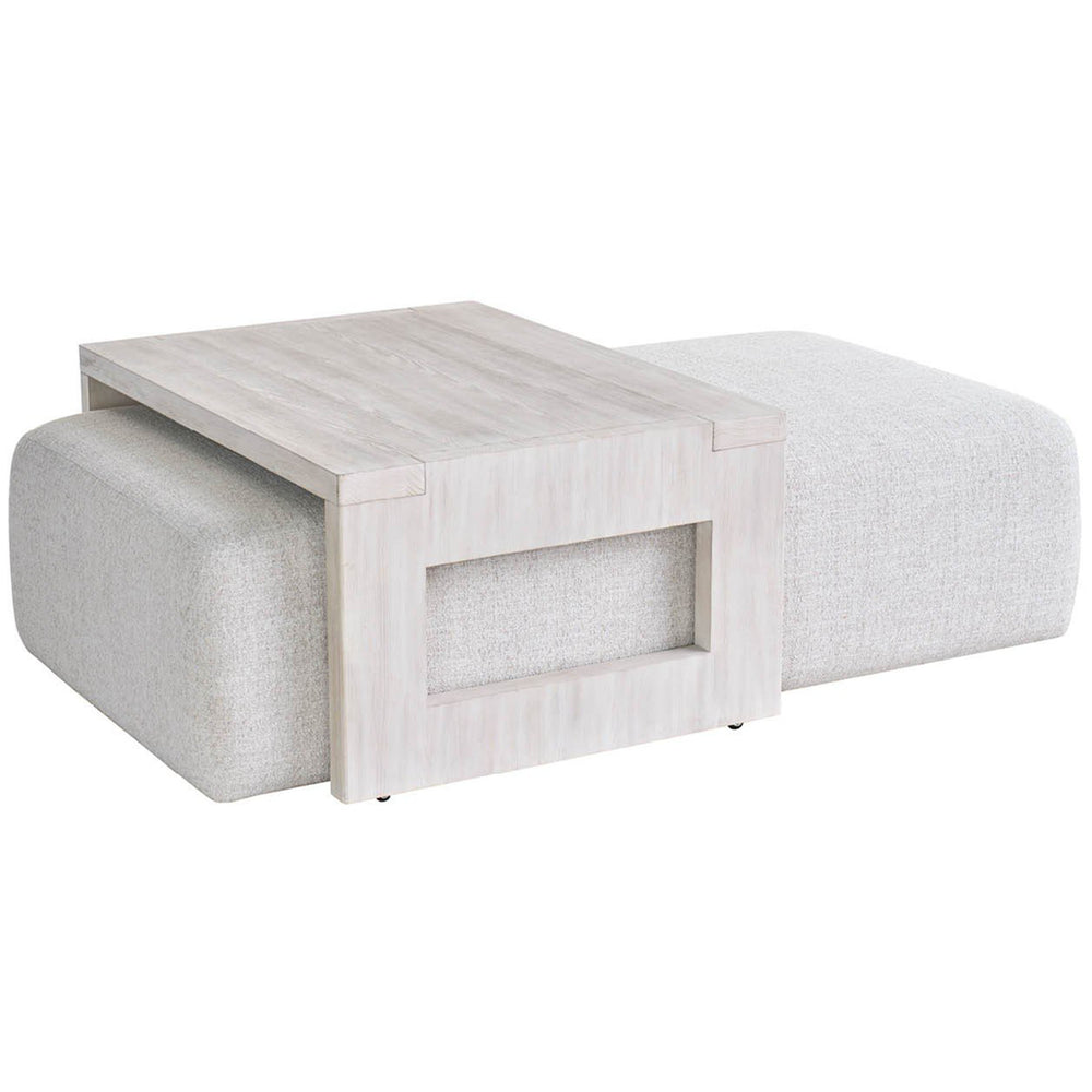 River Rock Cocktail Table, Monique Linen-Furniture - Accent Tables-High Fashion Home