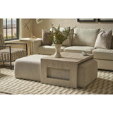 River Rock Cocktail Table, Monique Linen-Furniture - Accent Tables-High Fashion Home