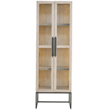 River Rock Display Cabinet, River Rock-Furniture - Storage-High Fashion Home