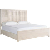 River Rock Panel Bed, Natural-Furniture - Bedroom-High Fashion Home
