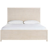 River Rock Panel Bed, Natural-Furniture - Bedroom-High Fashion Home