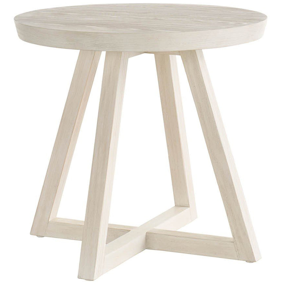 River Rock Round Side Table, River Rock-Furniture - Accent Tables-High Fashion Home