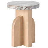Riverine Table, White Oak-Furniture - Accent Tables-High Fashion Home