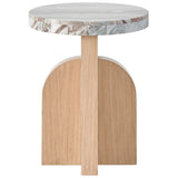 Riverine Table, White Oak-Furniture - Accent Tables-High Fashion Home