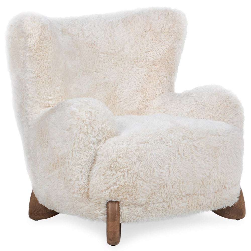Riya Accent Chair, Vanilla-Furniture - Chairs-High Fashion Home
