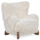 Riya Accent Chair, Vanilla-Furniture - Chairs-High Fashion Home
