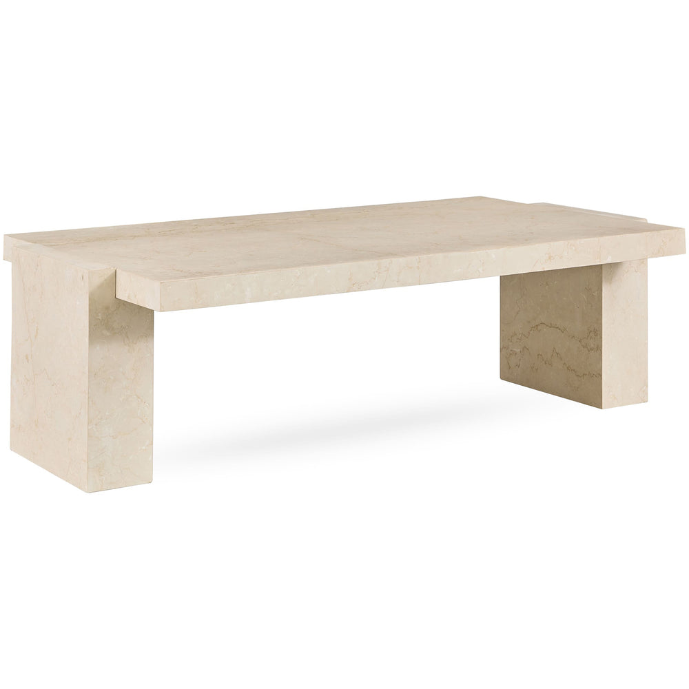 Rizza Rectangular Coffee Table, Natural