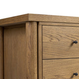 Roark Media Console, Amber Oak by Four Hands